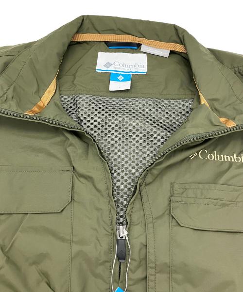 Columbia（コロンビア）Columbia (コロンビア) ナイロンベスト  オリーブ サイズ:Sの古着・服飾アイテム