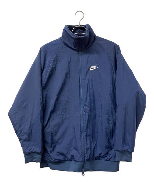 NIKE（ナイキ）NIKE (ナイキ) フリースジャケット ネイビー×ホワイト サイズ:XLの古着・服飾アイテム