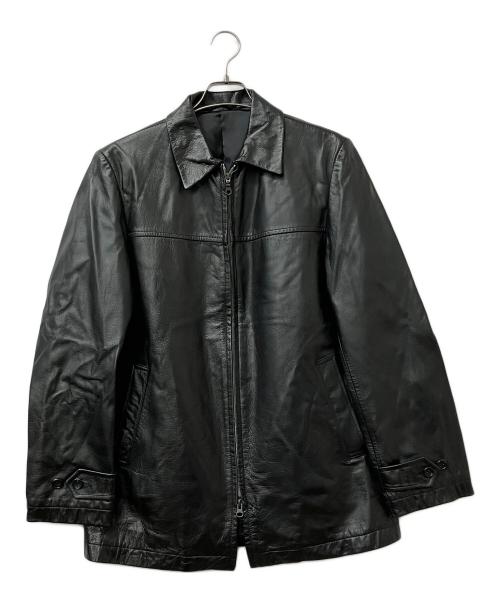 A.A.R（アール）A.A.R (アール) レザージャケット ブラック サイズ:Lの古着・服飾アイテム