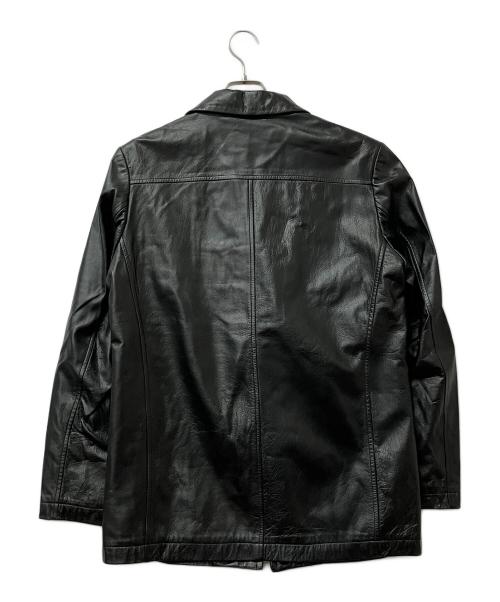 A.A.R（アール）A.A.R (アール) レザージャケット ブラック サイズ:Lの古着・服飾アイテム