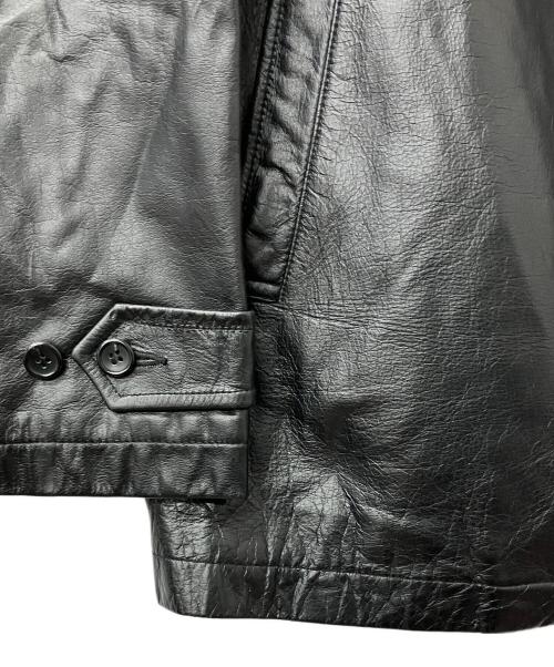 A.A.R（アール）A.A.R (アール) レザージャケット ブラック サイズ:Lの古着・服飾アイテム