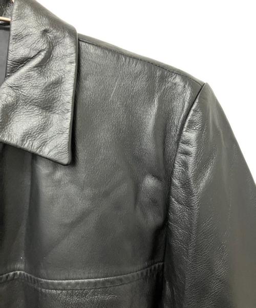 A.A.R（アール）A.A.R (アール) レザージャケット ブラック サイズ:Lの古着・服飾アイテム