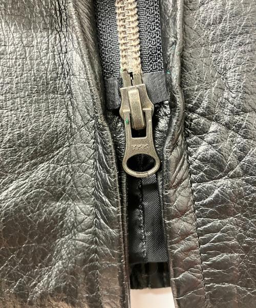 A.A.R（アール）A.A.R (アール) レザージャケット ブラック サイズ:Lの古着・服飾アイテム