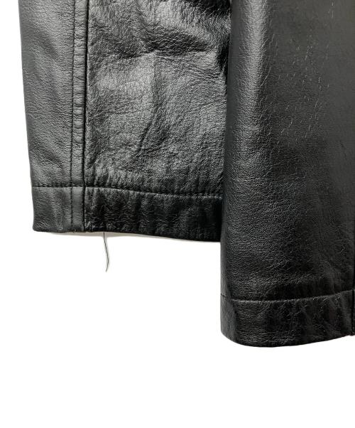 A.A.R（アール）A.A.R (アール) レザージャケット ブラック サイズ:Lの古着・服飾アイテム