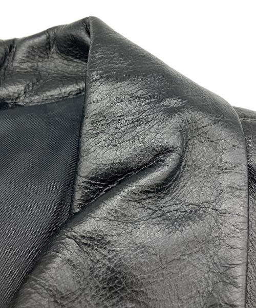 A.A.R（アール）A.A.R (アール) レザージャケット ブラック サイズ:Lの古着・服飾アイテム