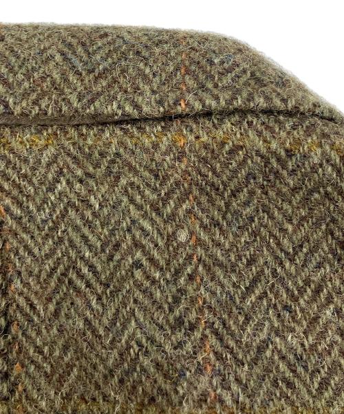 Harris Tweed（ハリスツイード）Harris Tweed (ハリスツイード) Eddie Bauer (エディーバウアー) ジャケット オリーブ サイズ:不明の古着・服飾アイテム