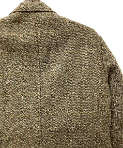 Harris Tweed（ハリスツイード）Harris Tweed (ハリスツイード) Eddie Bauer (エディーバウアー) ジャケット オリーブ サイズ:不明の古着・服飾アイテム