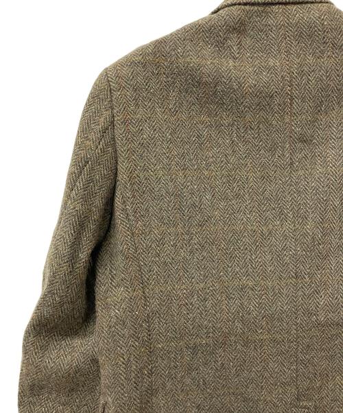 Harris Tweed（ハリスツイード）Harris Tweed (ハリスツイード) Eddie Bauer (エディーバウアー) ジャケット オリーブ サイズ:不明の古着・服飾アイテム
