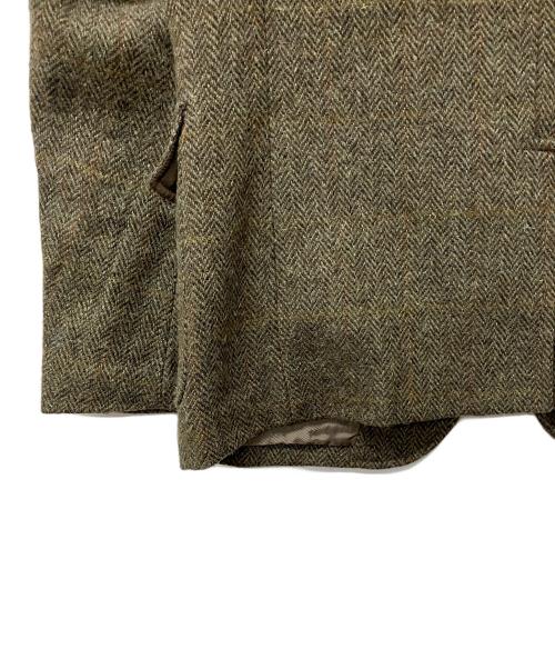 Harris Tweed（ハリスツイード）Harris Tweed (ハリスツイード) Eddie Bauer (エディーバウアー) ジャケット オリーブ サイズ:不明の古着・服飾アイテム