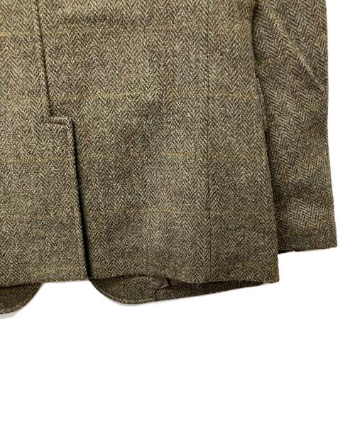 Harris Tweed（ハリスツイード）Harris Tweed (ハリスツイード) Eddie Bauer (エディーバウアー) ジャケット オリーブ サイズ:不明の古着・服飾アイテム