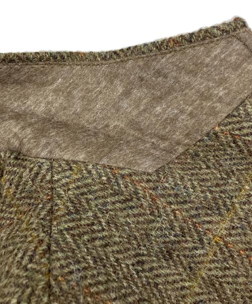 Harris Tweed（ハリスツイード）Harris Tweed (ハリスツイード) Eddie Bauer (エディーバウアー) ジャケット オリーブ サイズ:不明の古着・服飾アイテム