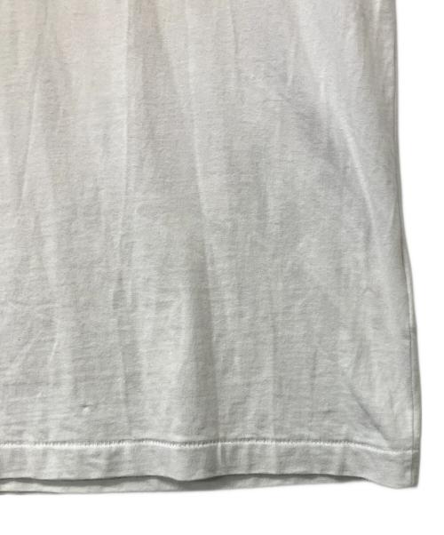 PLAY COMME des GARCONS（プレイコムデギャルソン）PLAY COMME des GARCONS (プレイコムデギャルソン) 半袖カットソー ホワイト サイズ:Lの古着・服飾アイテム