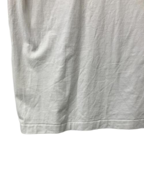 PLAY COMME des GARCONS（プレイコムデギャルソン）PLAY COMME des GARCONS (プレイコムデギャルソン) 半袖カットソー ホワイト サイズ:Lの古着・服飾アイテム
