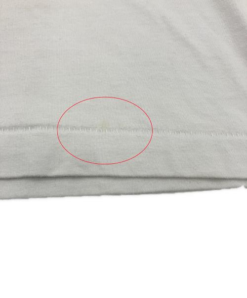 PLAY COMME des GARCONS（プレイコムデギャルソン）PLAY COMME des GARCONS (プレイコムデギャルソン) 半袖カットソー ホワイト サイズ:Lの古着・服飾アイテム