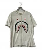 BAPE BY A BATHING APEベイプバイアベイシングエイプ）の古着「半袖カットソー」｜ホワイト