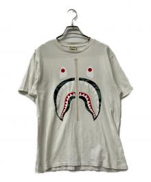 BAPE BY A BATHING APE（ベイプバイアベイシングエイプ）の古着「半袖カットソー」｜ホワイト