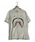 BAPE BY A BATHING APE（ベイプバイアベイシングエイプ）の古着「半袖カットソー」｜ホワイト