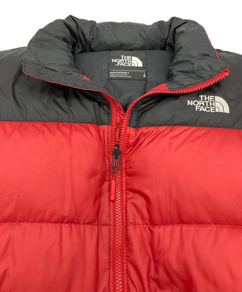 THE NORTH FACE（ザ ノース フェイス）THE NORTH FACE (ザ ノース フェイス) NUPTSE 3 DOWN JACKET レッド サイズ:Lの古着・服飾アイテム