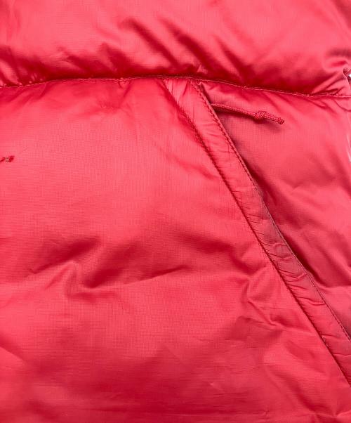 THE NORTH FACE（ザ ノース フェイス）THE NORTH FACE (ザ ノース フェイス) NUPTSE 3 DOWN JACKET レッド サイズ:Lの古着・服飾アイテム