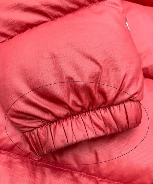 THE NORTH FACE（ザ ノース フェイス）THE NORTH FACE (ザ ノース フェイス) NUPTSE 3 DOWN JACKET レッド サイズ:Lの古着・服飾アイテム