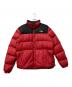 THE NORTH FACE（ザ ノース フェイス）の古着「NUPTSE 3 DOWN JACKET」｜レッド