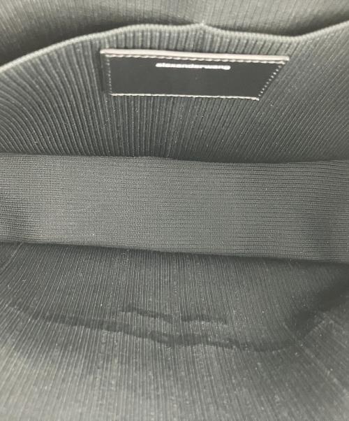 ALEXANDER WANG（アレキサンダー・ワン）ALEXANDER WANG (アレキサンダー・ワン) リブニットラージバック ブラックの古着・服飾アイテム