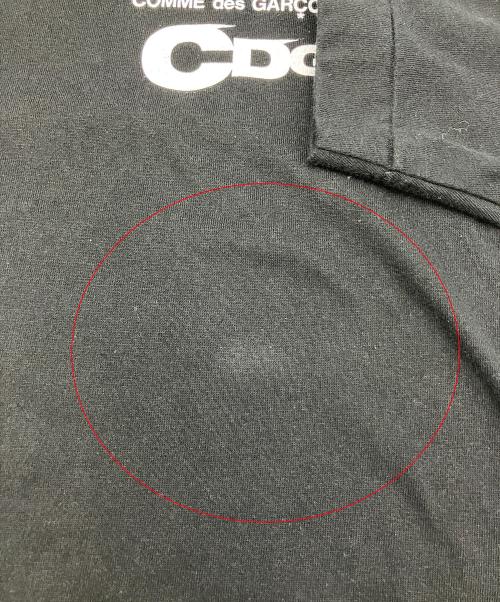 COMME des GARCONS（コムデギャルソン）COMME des GARCONS (コムデギャルソン) 半袖カットソー ブラック サイズ:Mの古着・服飾アイテム