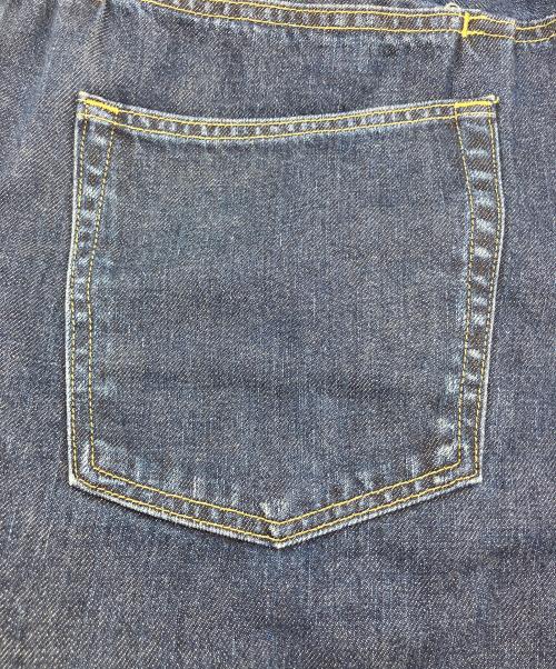 CLESSTE（クレスト）CLESSTE (クレスト) ワイドデニムパンツ ネイビー サイズ:FREEの古着・服飾アイテム