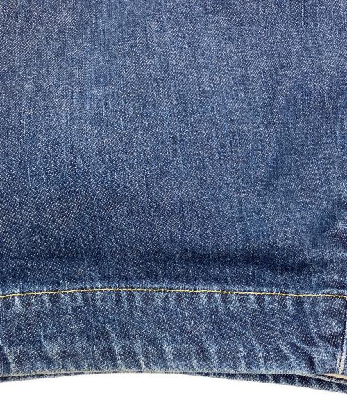 CLESSTE（クレスト）CLESSTE (クレスト) ワイドデニムパンツ ネイビー サイズ:FREEの古着・服飾アイテム
