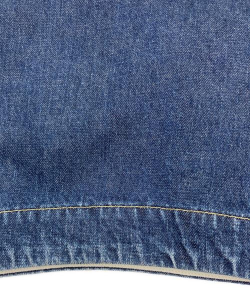 CLESSTE（クレスト）CLESSTE (クレスト) ワイドデニムパンツ ネイビー サイズ:FREEの古着・服飾アイテム