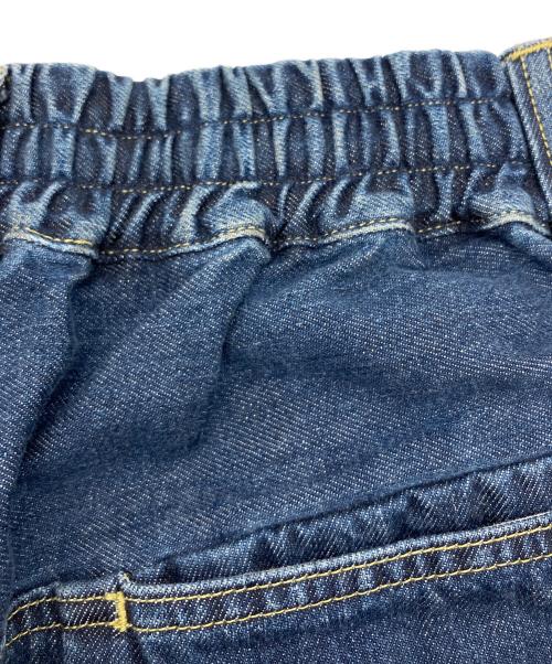 CLESSTE（クレスト）CLESSTE (クレスト) ワイドデニムパンツ ネイビー サイズ:FREEの古着・服飾アイテム
