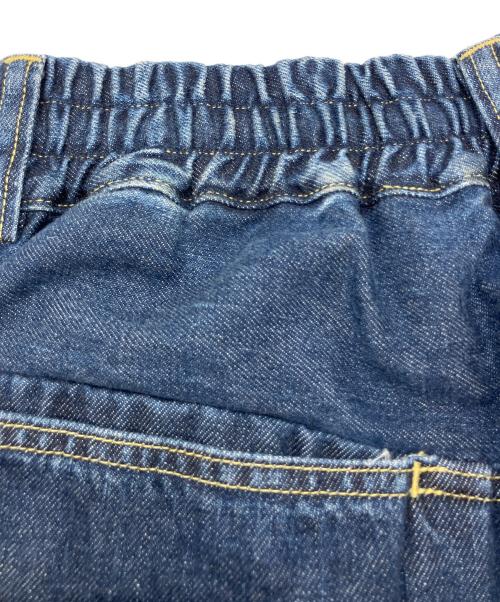 CLESSTE（クレスト）CLESSTE (クレスト) ワイドデニムパンツ ネイビー サイズ:FREEの古着・服飾アイテム