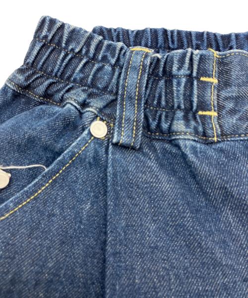CLESSTE（クレスト）CLESSTE (クレスト) ワイドデニムパンツ ネイビー サイズ:FREEの古着・服飾アイテム