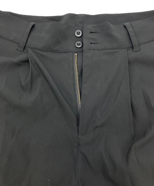 gramb（グラム）gramb (グラム) Long rib cargo pants / ロングリブカーゴパンツ ブラック サイズ:Mの古着・服飾アイテム