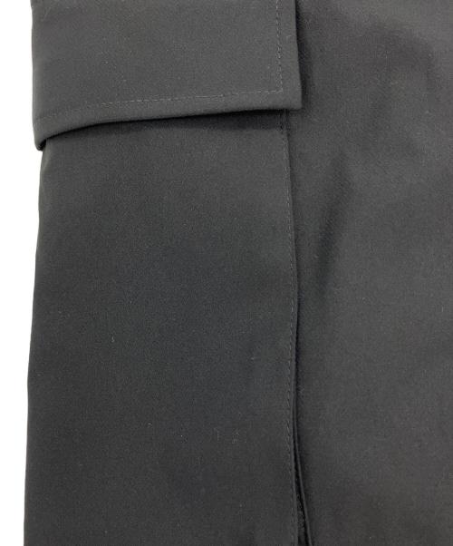 gramb（グラム）gramb (グラム) Long rib cargo pants / ロングリブカーゴパンツ ブラック サイズ:Mの古着・服飾アイテム