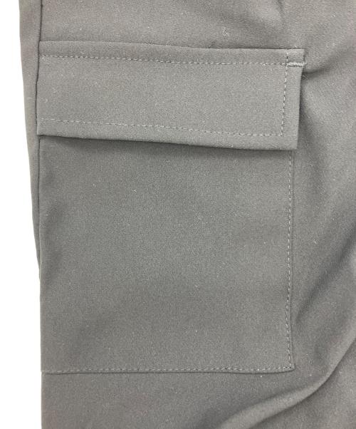gramb（グラム）gramb (グラム) Long rib cargo pants / ロングリブカーゴパンツ ブラック サイズ:Mの古着・服飾アイテム