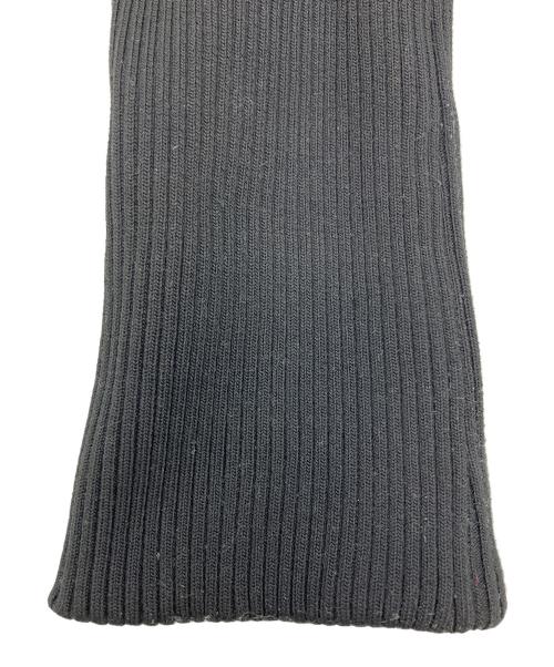 gramb（グラム）gramb (グラム) Long rib cargo pants / ロングリブカーゴパンツ ブラック サイズ:Mの古着・服飾アイテム