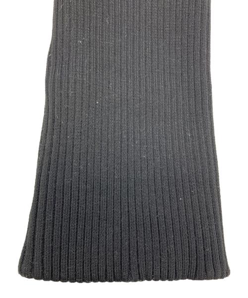 gramb（グラム）gramb (グラム) Long rib cargo pants / ロングリブカーゴパンツ ブラック サイズ:Mの古着・服飾アイテム