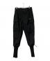 gramb（グラム）の古着「Long rib cargo pants / ロングリブカーゴパンツ」｜ブラック