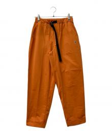 8G SHOOT（エイジシュート）の古着「 CENTER PRESS ADJUSTABLE PANTS」｜オレンジ