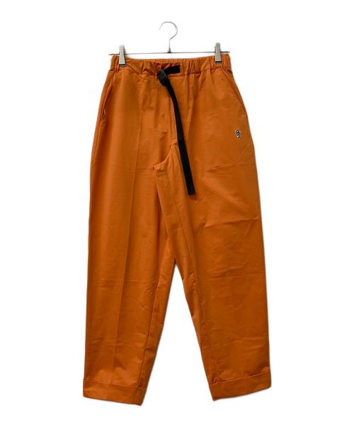 8G SHOOT（エイジシュート）8G SHOOT (エイジシュート)  CENTER PRESS ADJUSTABLE PANTS オレンジ サイズ:Mの古着・服飾アイテム