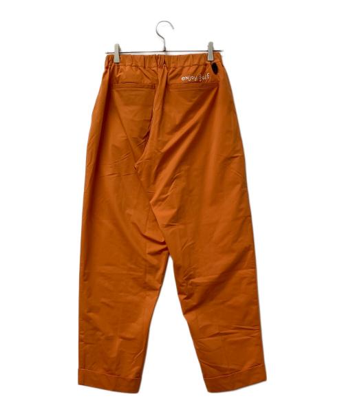 8G SHOOT（エイジシュート）8G SHOOT (エイジシュート)  CENTER PRESS ADJUSTABLE PANTS オレンジ サイズ:Mの古着・服飾アイテム