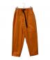8G SHOOT（エイジシュート）の古着「 CENTER PRESS ADJUSTABLE PANTS」｜オレンジ