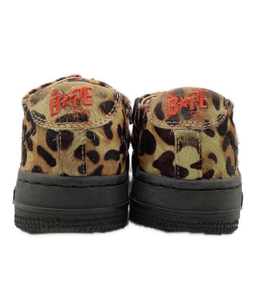 A BATHING APE（アベイシングエイプ）A BATHING APE (アベイシングエイプ) AMBUSH (アンブッシュ) スニーカー レオパード柄 ラバーソールスニーカー サイズ:cm 25の古着・服飾アイテム