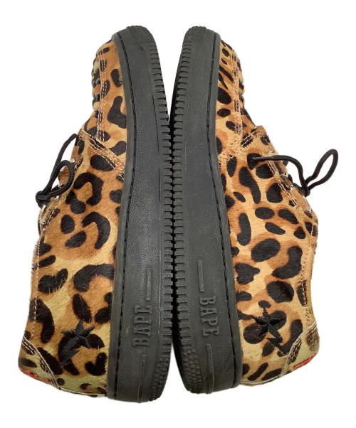 A BATHING APE（アベイシングエイプ）A BATHING APE (アベイシングエイプ) AMBUSH (アンブッシュ) スニーカー レオパード柄 ラバーソールスニーカー サイズ:cm 25の古着・服飾アイテム