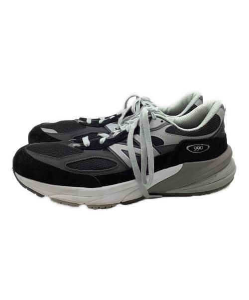 NEW BALANCE（ニューバランス）NEW BALANCE (ニューバランス) スニーカー Made in USA 990v6 ブラック×グレー サイズ:28 CMの古着・服飾アイテム