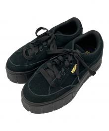 PUMA（プーマ）の古着「スニーカー Mayze Stack Suede」｜ブラック