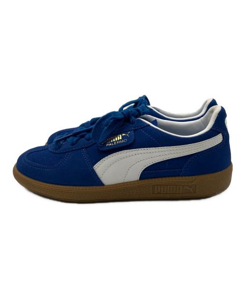 PUMA（プーマ）PUMA (プーマ) スニーカー Palermo ブルー サイズ:CM 22.5の古着・服飾アイテム