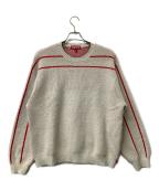 SUPREMEシュプリーム）の古着「厚手ニット Back Stripe Sweater」｜ホワイト