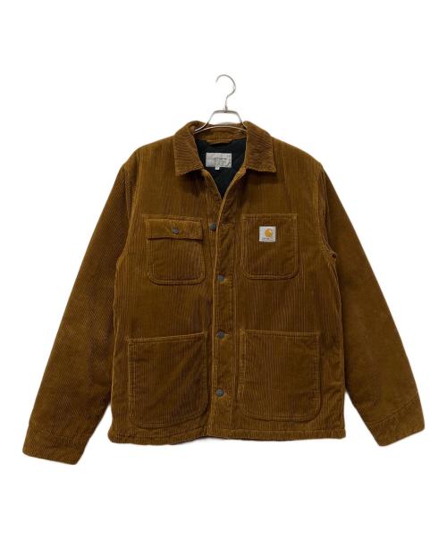 Carhartt WIP（カーハート ワーク イン プログレス）Carhartt WIP (カーハート ワーク イン プログレス) コーデュロイジャケット　☆2 ブラウン サイズ:Mの古着・服飾アイテム